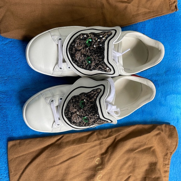 Gucci Sneakers Size 6 can also fit to 6.5 - Picture 2 of 13